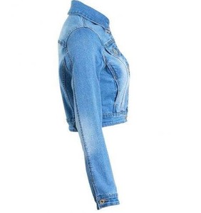 Veste en jean à double ombrage anti-rides Durable stuff Veste en jean respirante anti-boulochage pour un usage décontracté pour les femmes - Product Image 6