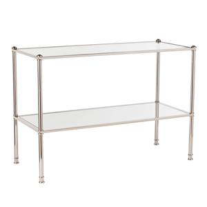 Luxury Chrome U Shape Rod <b>Console</b> <b>Table</b> Modern Stainless Steel Entryway Accent Furniture Design - Product Image 4