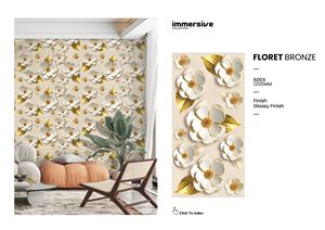 Azulejos de porcelana esmaltada de 600x1200 mm con acabado pulido elegante, perfectos para salas de estar elegantes y espacios comerciales. - Product Image 4