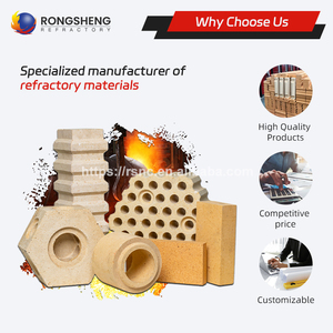 Alta Temperatura 1650 ℃   Ladrillo Refractario Resistente al Fuego 48-80% Al2o3, Ladrillo <span class=keywords><strong>de</strong></span> Alta Alúmina <span class=keywords><strong>para</strong></span> Hornos Industriales - Product Image 3