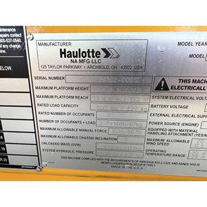 HAULOTTE 5533A 2025 État neuf - Product Image 1