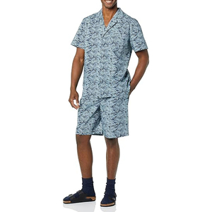 Nouvelle arrivée ensemble court personnalisé pour hommes vente en gros vêtements de rue d'été ensemble court deux pièces taille d'impulsion hommes ensembles courts - Product Image 2