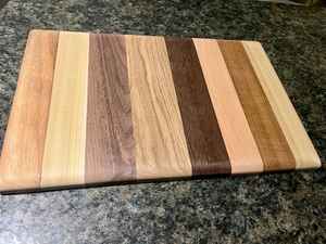 Planche à découper et plateau de service en bois Forme rectangulaire durable 12mm d'épaisseur - Product Image 4