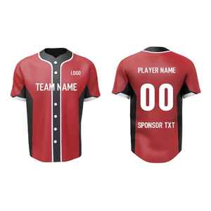 Top nouveau prix raisonnable maillot de Baseball pour unisexe Pakistan fabriqué meilleure qualité en gros maillot de Baseball respirant séchage rapide - Product Image 5