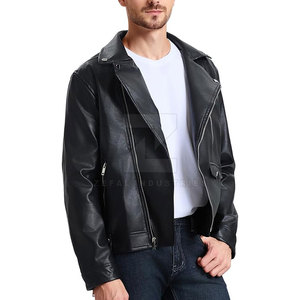 2025 prix de gros hommes vêtements de mode veste d'hiver fait le meilleur tissu meilleure vente veste en cuir - Product Image 2