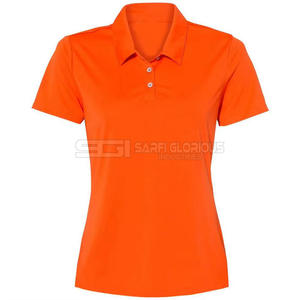 Polo de Manga Corta Deportivo Personalizado para Mujer, Transpirable, Elástico, para Golf, Tenis, Suéter de Punto - Product Image 3