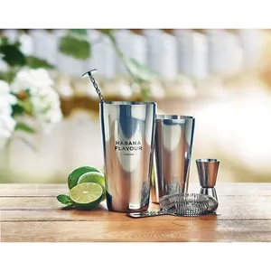Set de Coctelería Boston Personalizado de 750 ml para Merchandising de Bares - Product Image 3