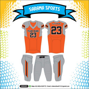 Impression personnalisée Uniforme de football américain Vêtements de sport Uniforme de football américain personnalisé, - Product Image 6