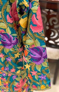 Kanya Libas Vintage Kantha Fine Quality Fashion Warm Printed Long Sleeve Cotton Indian/Pakistani Unisex Kaftan <b>Jacket</b> - Product Image 4