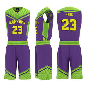 Custom Logo <b>Kids</b> <b>Basketball</b> Uniform Reversible Mesh Sublimation Jersey Printed Sets Custom Blank <b>Basketball</b> Jerseys - Product Image 5