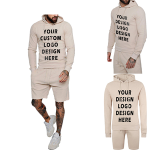 Chándal de algodón 100% con capucha, impresión por sublimación personalizada, logotipo personalizado para hombres, mujeres y niños, perfecto para fitness activo - Product Image 2