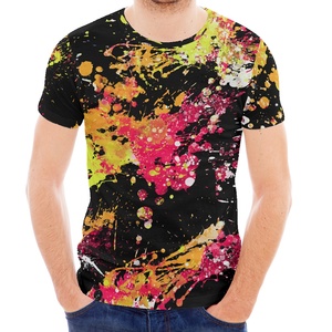 Precios baratos Venta al por mayor de secado rápido Casual Sublimación Camiseta Los mejores productos de color sólido Hombres Camisetas - Product Image 4