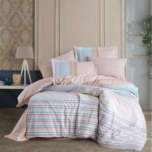 Trella Turquoise Hobby Juego de funda nórdica de popelina Doble - Product Image 1