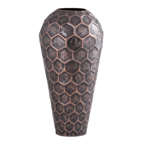 Cuivre Antique Design Fleur Vase De Luxe Maison Plante Décor Antique Finition Intérieur De Haute Qualité pour La Maison, Le Bureau Et L'hôtel - Product Image 4