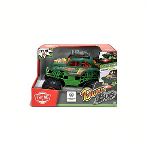 Dickie 203764027 Green Monster Dune Bug 18cm Modèle de voiture avec lumières et sons, véhicule jouet à friction - Product Image 2