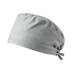 Bonnet de gommage chirurgical bouffant d'allaitement médical unisexe avec bandeau en satin doublé queue de cheval chapeau d'infirmière en carton personnalisé casquettes d'infirmière - Product Image 1