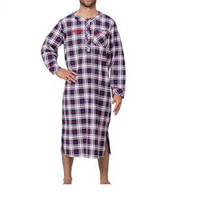 เสื้อเชิ้ตใส่นอนสำหรับผู้ชาย,เสื้อนอนผ้าสักหลาดบุรุษหลากสีปรับแต่งโลโก้ได้เสื้อเชิ้ตผู้ชายพิมพ์ลายกลางคืนจากบังกลาเทศ - Product Image 3