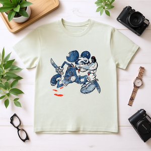 T-Shirt Unisex 100% Cotone Stile Casual con Stampa Personalizzata di Rose, Taglie 2XL e XL, Peso Tessuto 210GSM, Tecnica DTG - Product Image 3