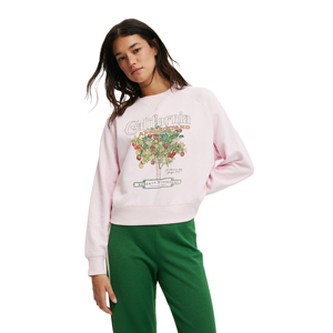 Sweat-shirt pour femme, décontracté, manches longues, poids lourd, 100% coton, avec logo sur le devant, design personnalisable - Product Image 2