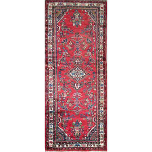 Alfombra de Lana Mahal Anudada a Mano, Alfombra Tradicional Vintage de Lujo con Pelo Medio para Hogar y Oficinas - Product Image 1
