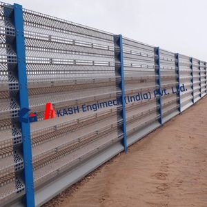 Panneau coupe-vent extérieur moderne de barrière acoustique en acrylique PVC de haute qualité pour la construction pour l'agriculture et les hôpitaux - Product Image 1