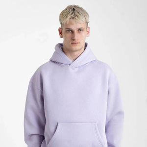 Top Trending <b>Oversized</b> Hoodies High Quality Thick <b>Oversized</b> Heavyweight Blank <b>Fleece</b> <b>Hoodie</b> Custom Logo Cotton Blend <b>Men</b> <b>Hoodie</b> - Product Image 4