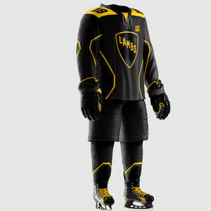 Conjunto de ropa deportiva de hockey sobre hielo de alta calidad hecho a medida para adultos último diseño uniforme para entrenamiento - Product Image 2