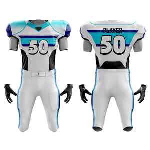 Uniforme de fútbol americano personalizado unisex Ropa deportiva cómoda para adultos Opción de talla grande Venta en línea - Product Image 3