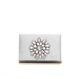 Silver Casual Clutch For Women - Product Image 1