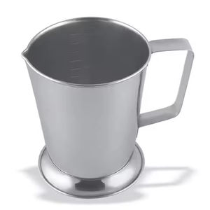 Cruches de mesure légères manuelles professionnelles de haute qualité tasses d'alimentation Instruments creux en acier inoxydable de Logo personnalisé pour - Product Image 1