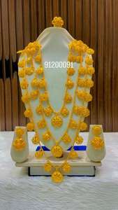 24K Gold Plated Vintage Comoros Mayotte Style Fashion Jewelry <b>Set</b> Includes Necklace Bangles Stylish Copper Diamond Gift for USA - Product Image 3