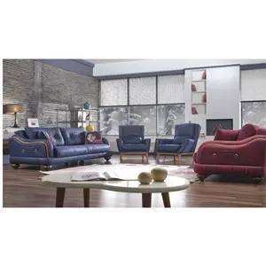 Set di divani di lusso mobili moderni in stile italiano Best Seller Set da soggiorno Set di divani di lusso