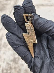 High Quality Lab Grown Diamond 10k <b>Solid</b> <b>Gold</b> Hip Hop <b>Pendant</b> Round Cut VVS2 E Color Fine Jewelry Wholesale Manufacturer - Product Image 6