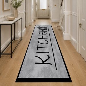 Tapis RUGS DEPOT LXDP-0746, vente en gros, gris anthracite, kilim ethnique, imprimé numériquement, lavable en machine, tapis en chenille, antidérapant - Product Image 5