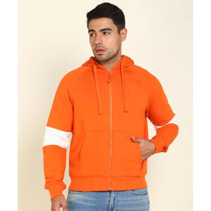 2025 gros pas cher hiver polaire à capuche manteau Logo personnalisé hommes fermeture éclair à capuche automne décontracté ample hommes grande taille veste à capuche - Product Image 1