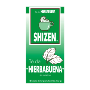 Tè alla menta Shizen / Spearmint Confezione da 10 scatole contenenti 16 bustine da 1,2 g ciascuna. - Product Image 2