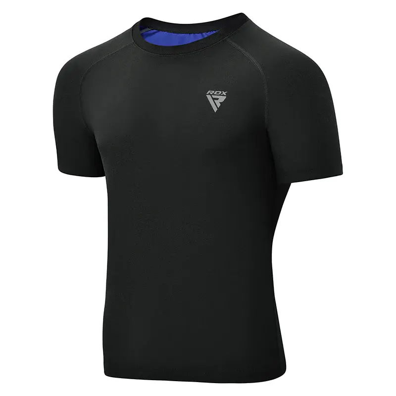 Rdx Fitness-T-Shirt für Fitness-Workouts im Großhandel  Premium-Qualität individuelles halbärmeliges Schweißfeder-Übungs-T-Shirt