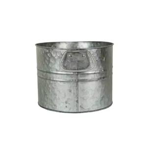 Best Quality Galvanized Ice Bucket for Hotels & Restaurants, Durable Silver <b>Drink</b> Ice Bucket for Events and Wholesale Catering - Product Image 5