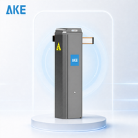 Barrière de contrôle d'accès AKE avec bras de levage, reconnaissance faciale, code QR, anti-collision, en alliage d'aluminium, contrôle d'accès des véhicules, IP54