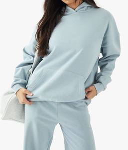 เสื้อมีฮู้ดผู้หญิงเสื้อฟลีซขนาดพลัสไซส์สำหรับออกกำลังกายฟิตเนสชุดกีฬาสินค้าออกใหม่โลโก้ออกแบบได้ตามต้องการ - Product Image 6