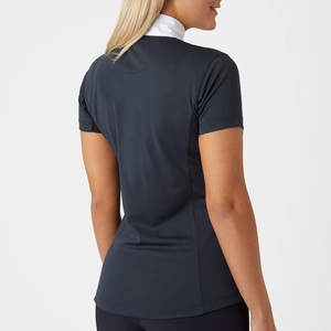 Polos estampados de último diseño 100% algodón para mujer, nuevos polos estampados de poliéster y algodón de alta calidad para mujer - Product Image 3