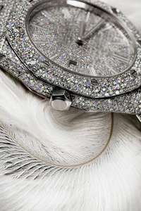 Mejor Premium 20mm de acero inoxidable analógico reloj de lujo estilo Hip Hop nueva llegada de alta calidad totalmente helado Moissanite antiguo encanto - Product Image 3