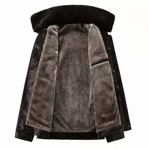 Veste en cuir pour homme de haute qualité 100% cuir, tissu léger, nouveau style, veste en cuir pour homme, vêtements d'hiver, décontractée, couleur unie - Product Image 3