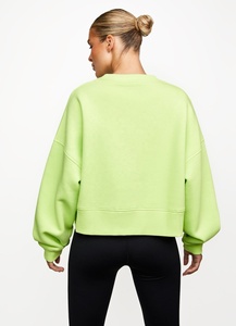 2025 suéteres de mujer personalizados al por mayor a precio barato 100% algodón ligero suave suéter de manga larga de mujer - Product Image 4