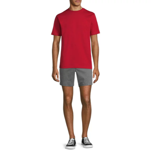 2021 logotipo impreso bordado personalizado algodón Spandex Jersey Dip teñido camiseta hombres manga larga Casual JIN cantidad lisa - Product Image 4