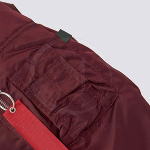 Blouson bomber pour homme de style urbain, fabriqué au Pakistan, coupe-vent, hiver, écologique, avec logo personnalisé et motif lettres - Product Image 5