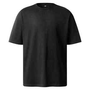 เสื้อยืดผ้ากรดสำหรับผู้ชายเสื้อยืดผ้าฝ้าย100% น้ำหนักมากออกแบบโลโก้ได้ตามต้องการ - Product Image 5