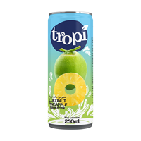Tropi 250Ml Blik Vers Gemengd Vruchtensap Frisdrank-Vers En Gezond-Private Label Fabrikant Vietnam Custom Logo