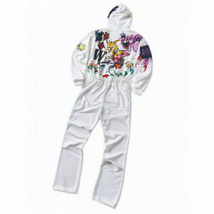 High Quality Custom 3D Sublimated Logo 400Grams 100% Cotton Heavyweight <b>Fleece</b> Stock Blank <b>Oversized</b> Plus Size Men <b>Hoodies</b> - Product Image 4