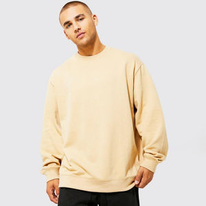 Sweat à capuche pull en coton surdimensionné pour hommes sweat-shirt à logo imprimé personnalisé de qualité hiver dernière conception en gros - Product Image 1